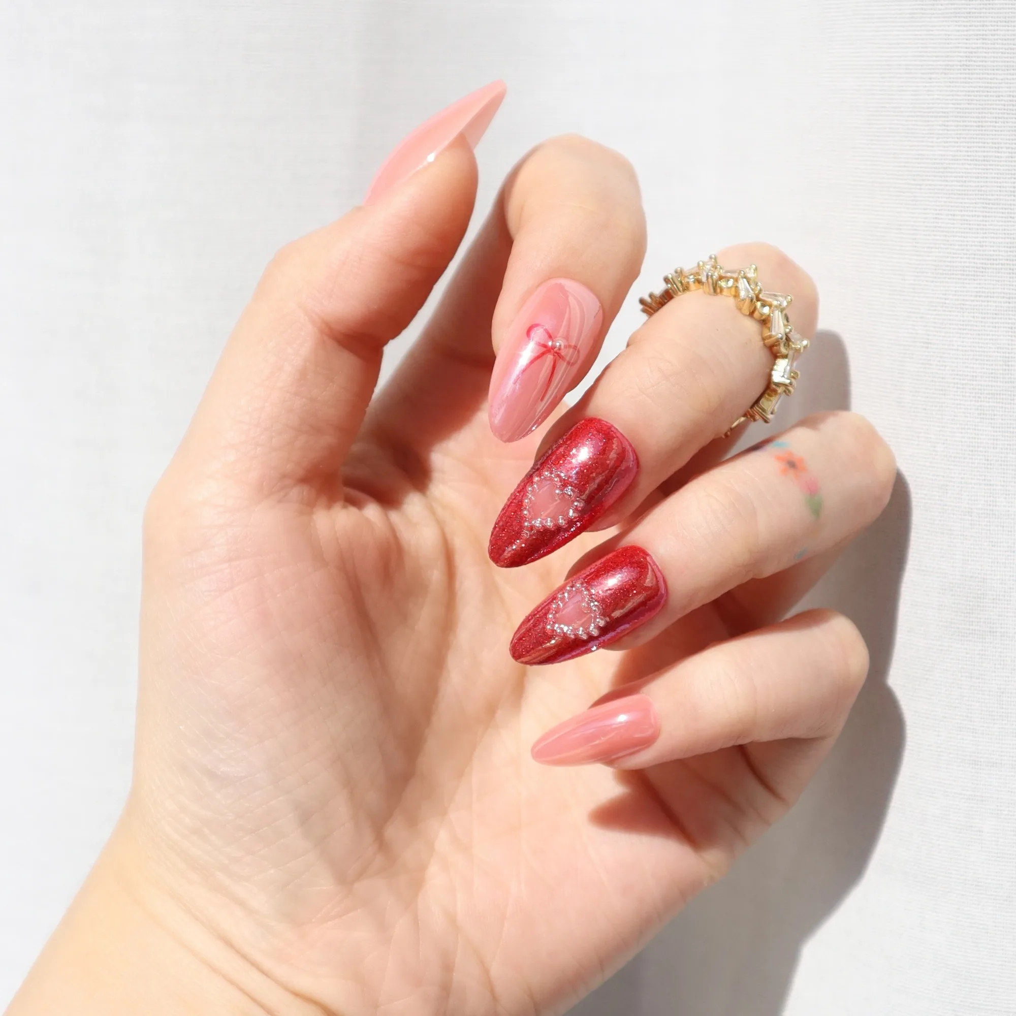 Como guardar e reutilizar as unhas postiças Romantic Ties