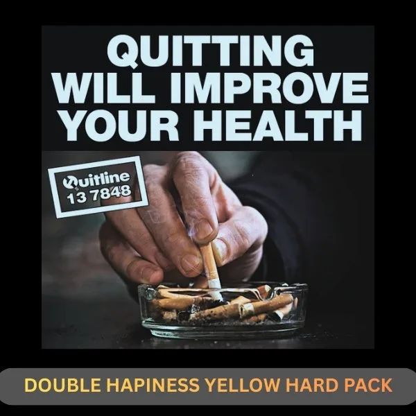 Double Hapiness Yellow Hard Pack – 10 Packs (20s)