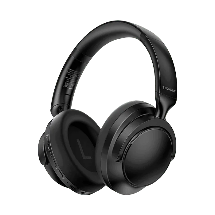 TECKNET Active Noise Cancelling hoofdtelefoon instellen
