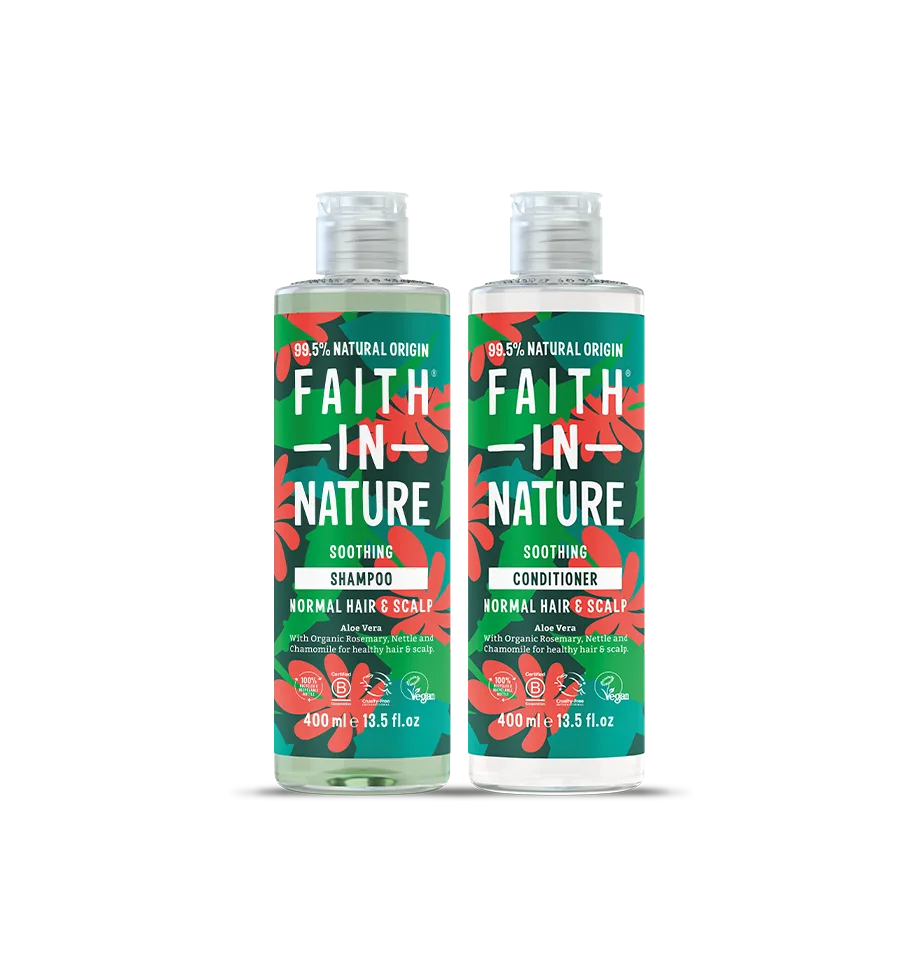Set shampoo e balsamo cocco vs aloe vera