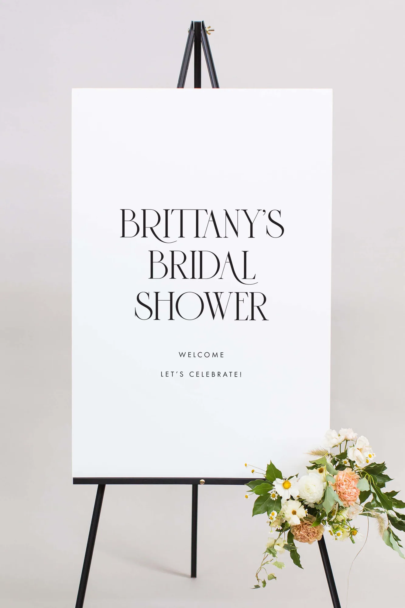 Bridal Shower Entrance Sign | The Brittany