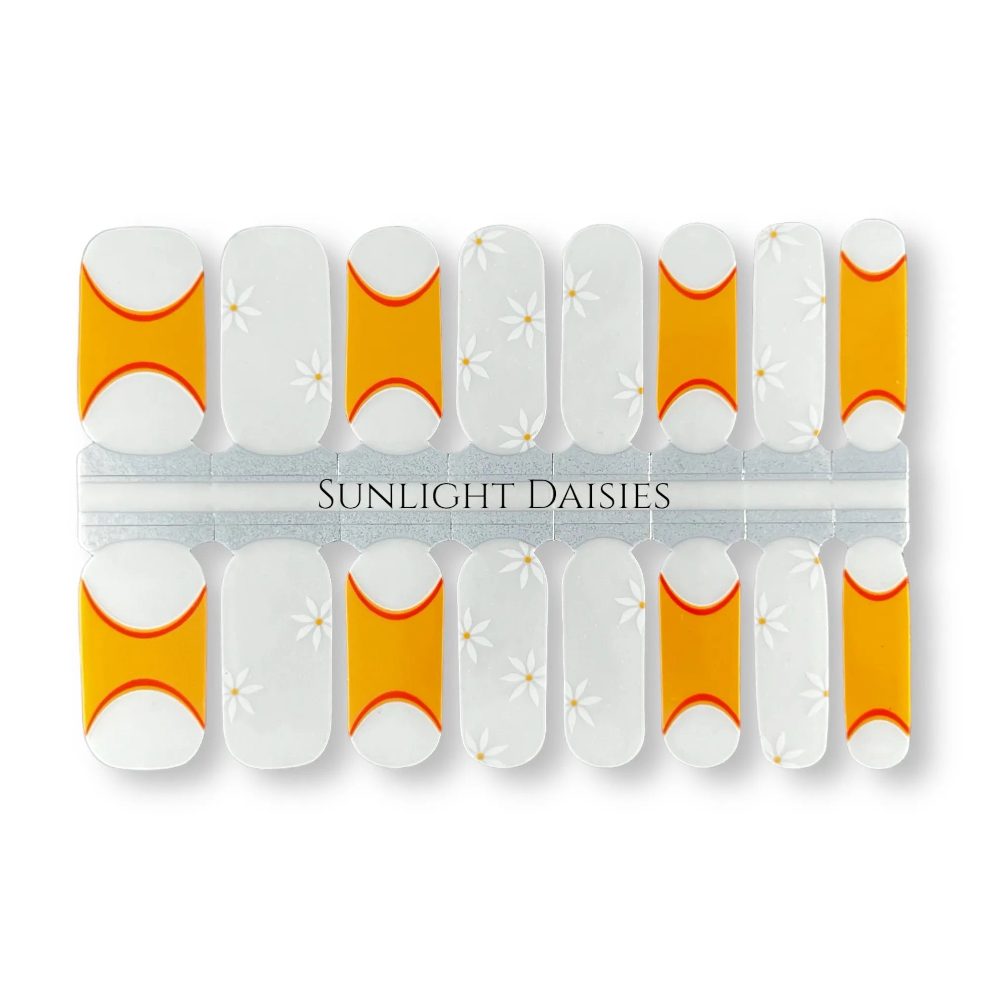 SUNLIGHT DASIES 指甲貼:花卉風格與配戴指南