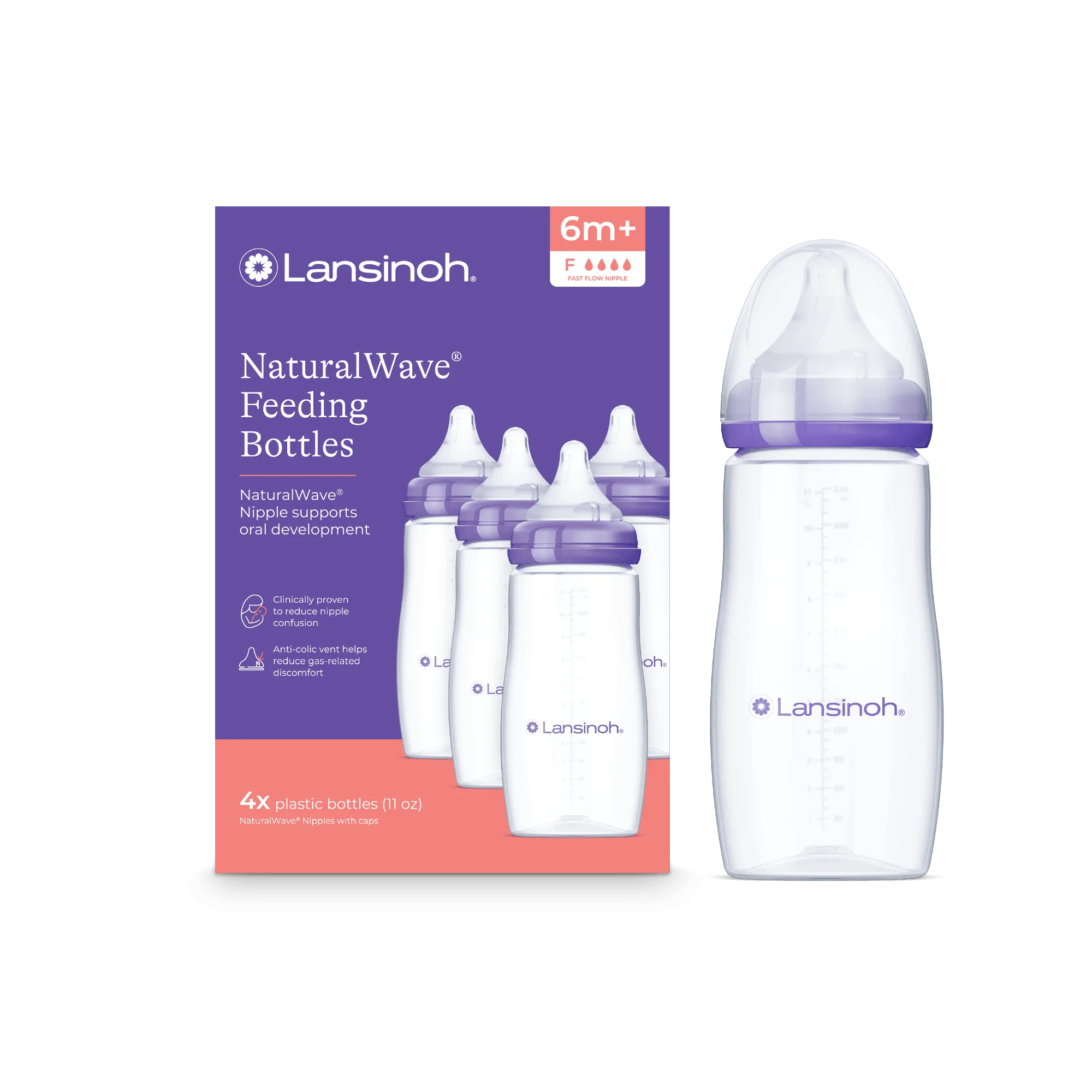 Botol Bayi Lansinoh 11oz 4-Pack: Fitur dan Penggunaan
