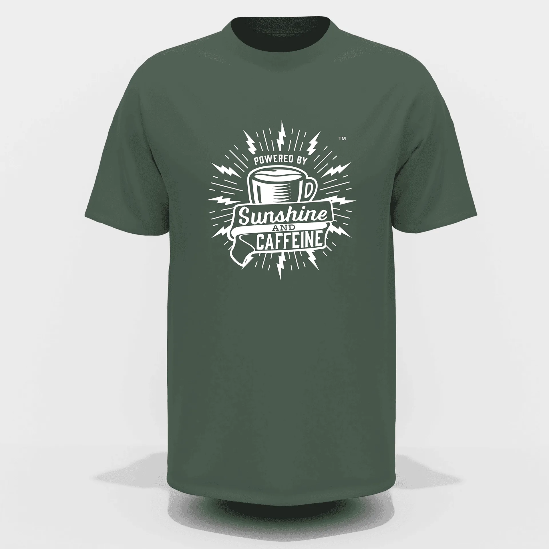 So stylen Sie Ihr Sunshine and Caffeine T-Shirt