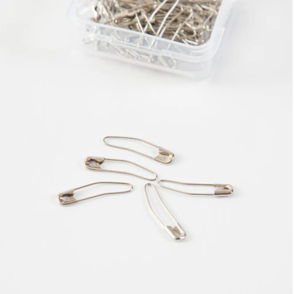 Curved Safety Pins (100pcs)