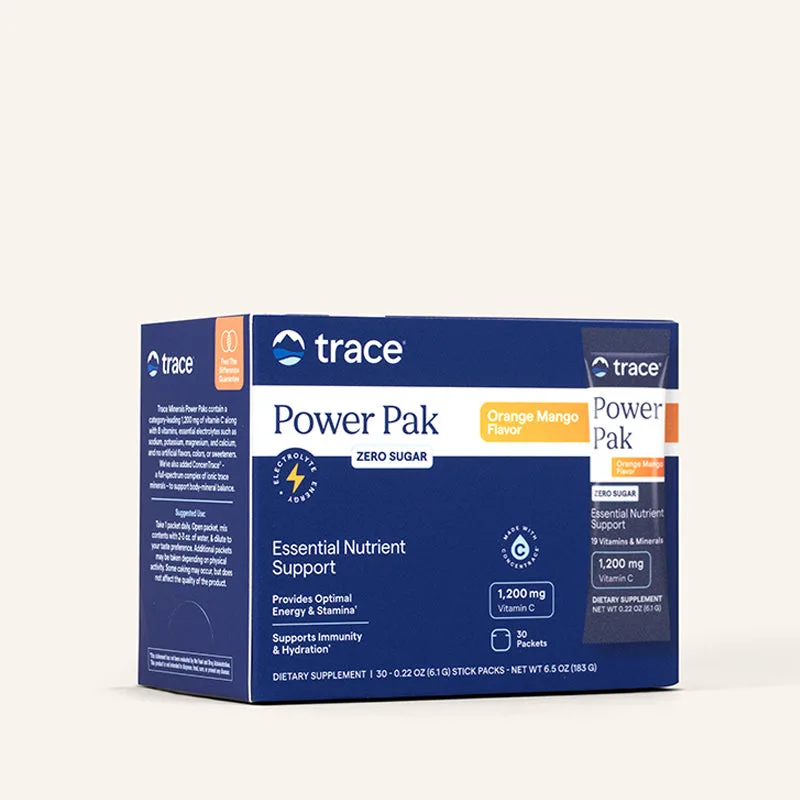 Power Pak Sin Azúcar Naranja Mango