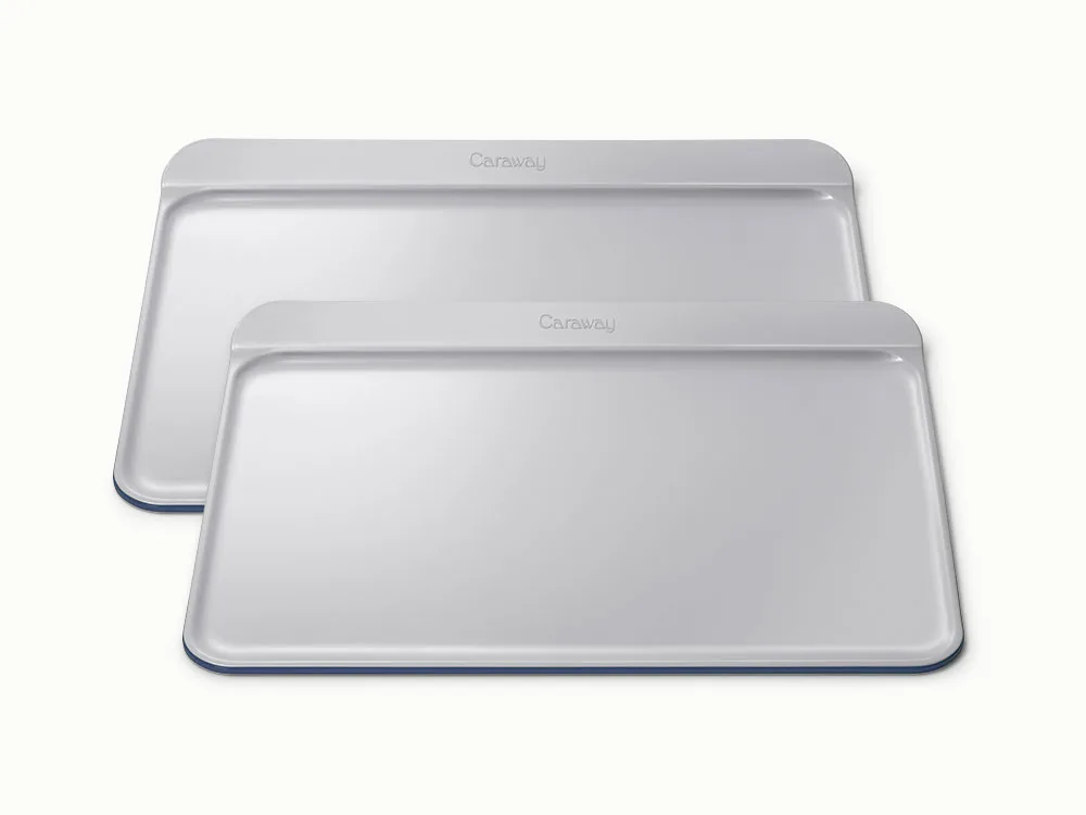 Recenzja zestawu blach Caraway Cookie Sheet Duo: pieczenie bez wysiłku