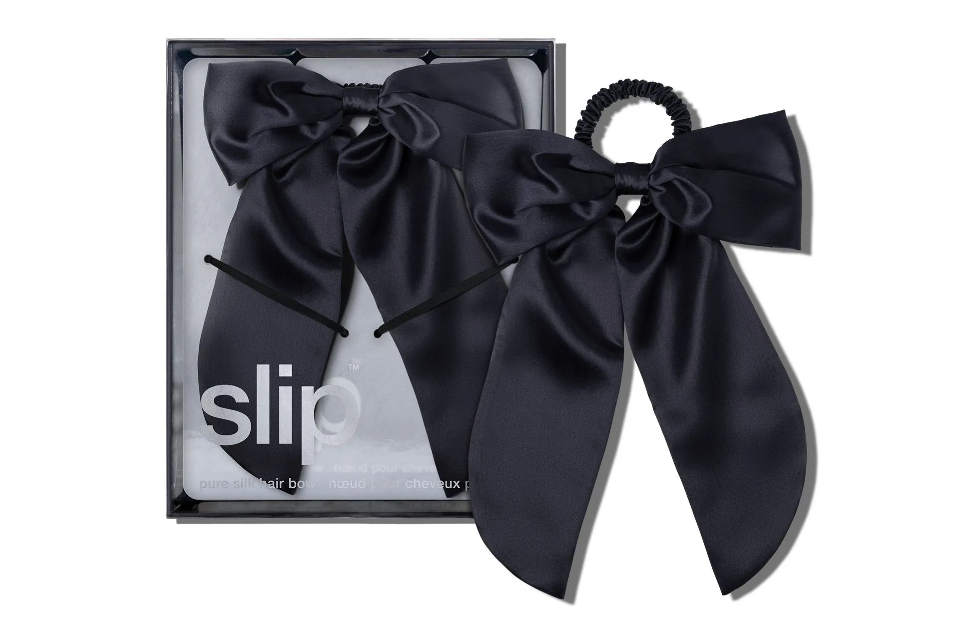 Black Hair Bow
