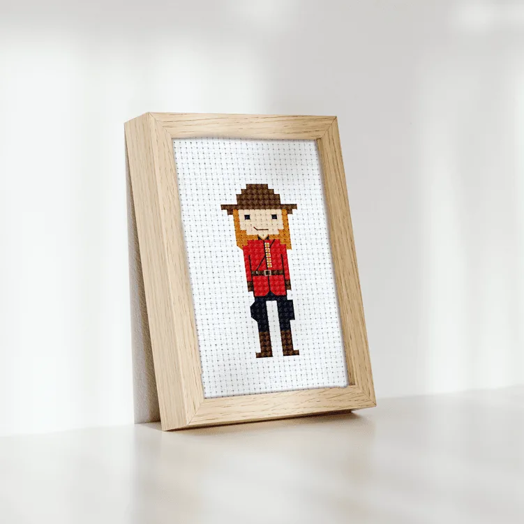 Cross Stitch Portraits for Religious Milestones: Baptism, First Communion & Confirmation Gifts
