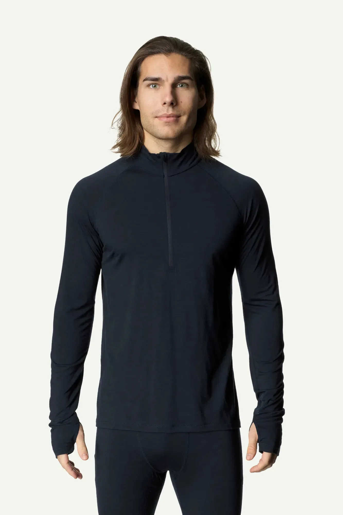 Half-Zip Baselayer für Wintersport richtig schichten