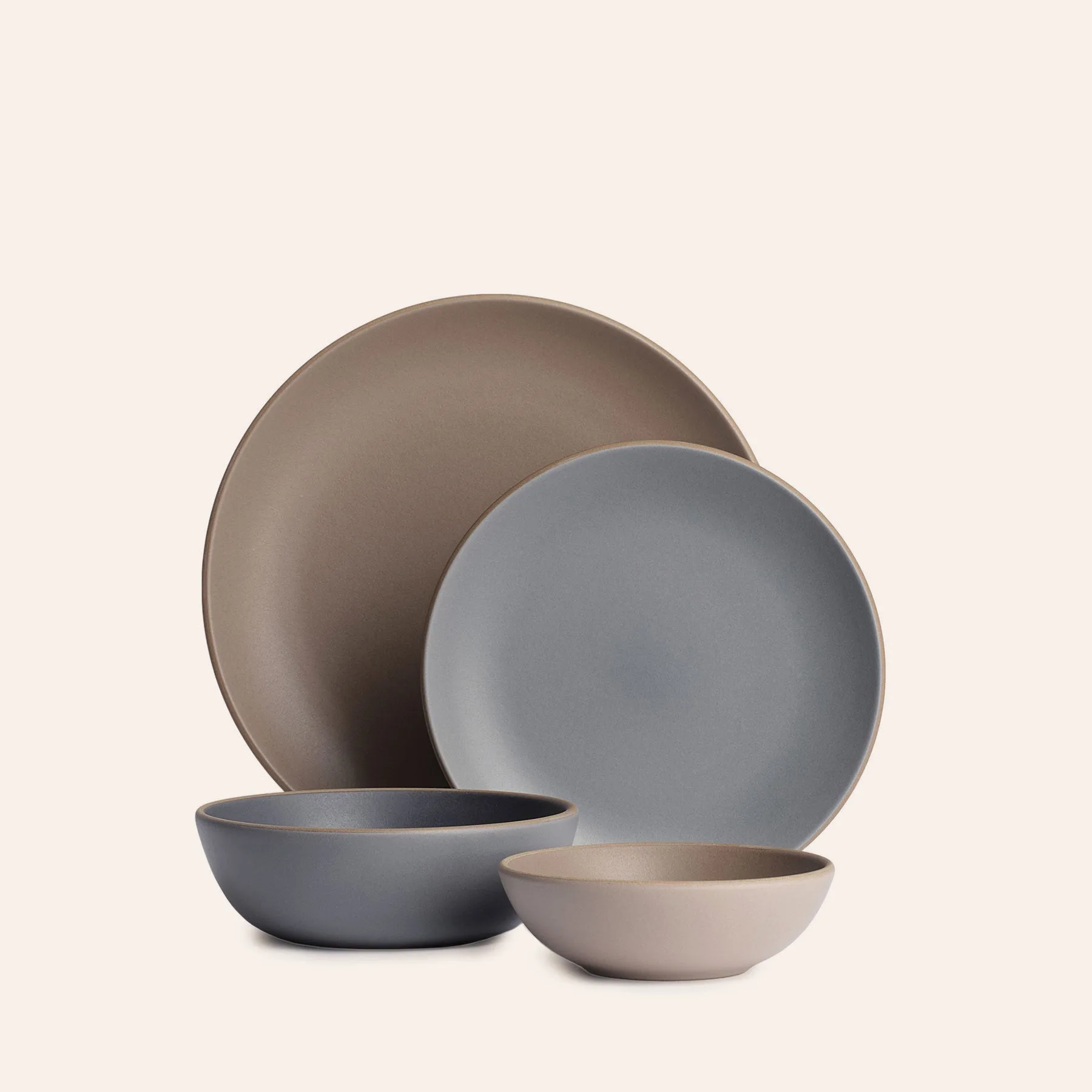Miller 4-Piece Dinnerware Set