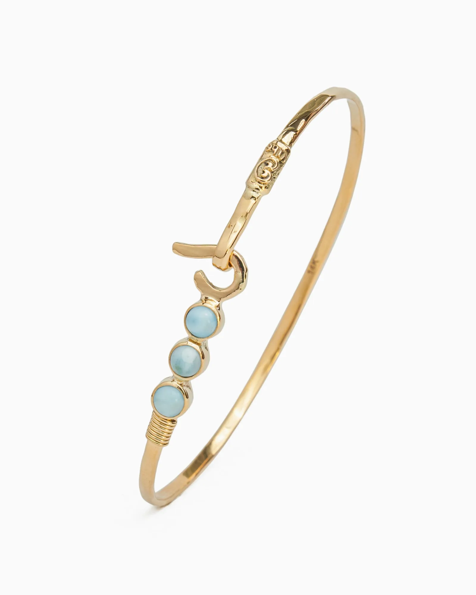 Como escolher o tamanho de uma pulseira Larimar de gancho