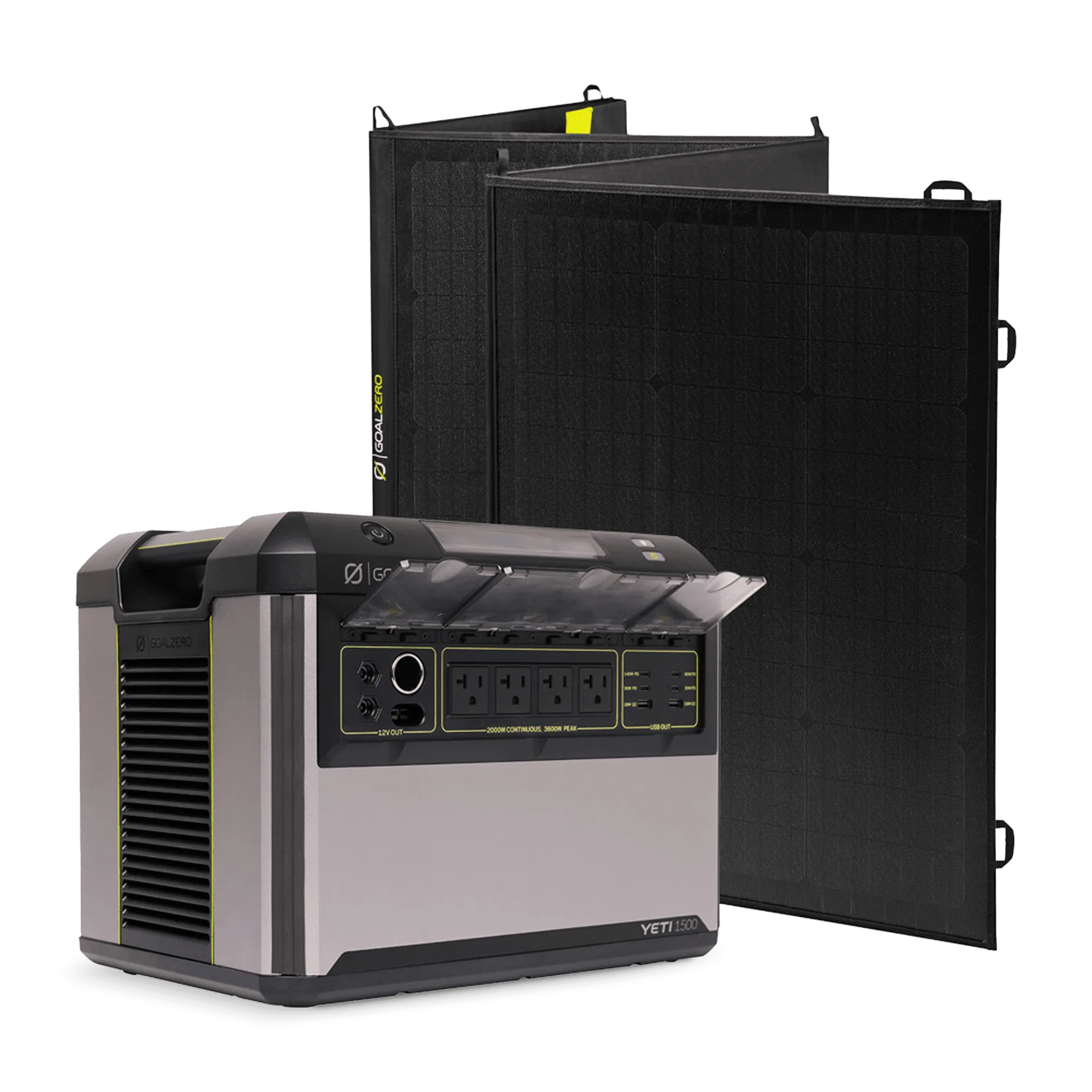 Goal Zero Yeti 1500 + 200W Solar Generator