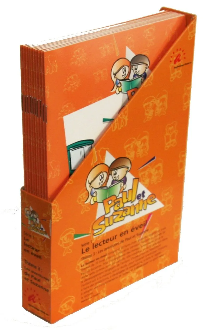 Paul et Suzanne - Série 1 - Le lecteur en éveil - Thème 3 - Les aventures de Paul et Suzanne - Box set of 10 books