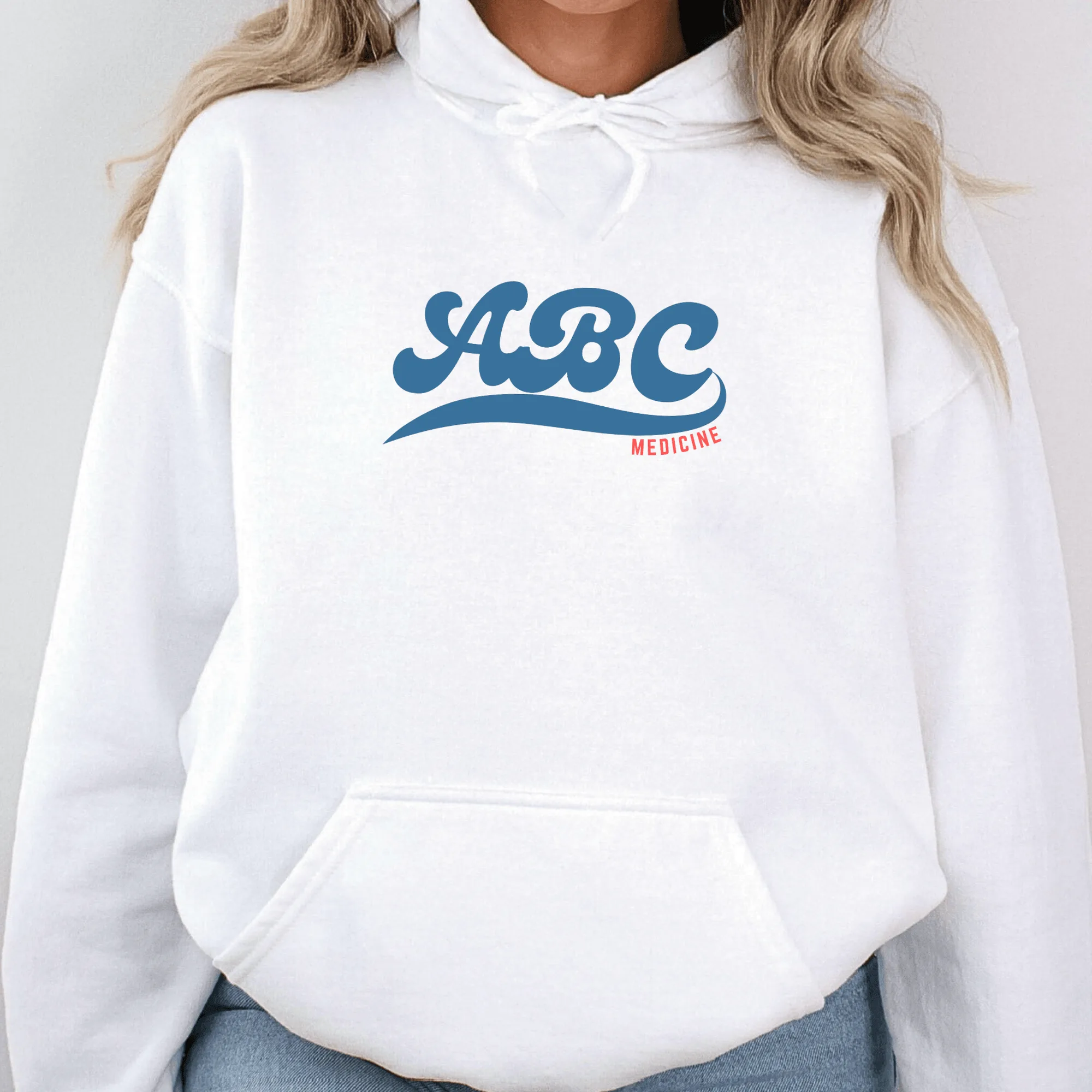 Little League Logo Custom School Name Hoodie