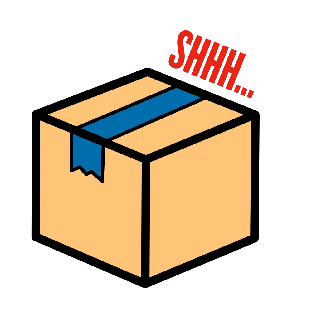 Discreet Packaging - Plain Brown Box (1st Box Only)