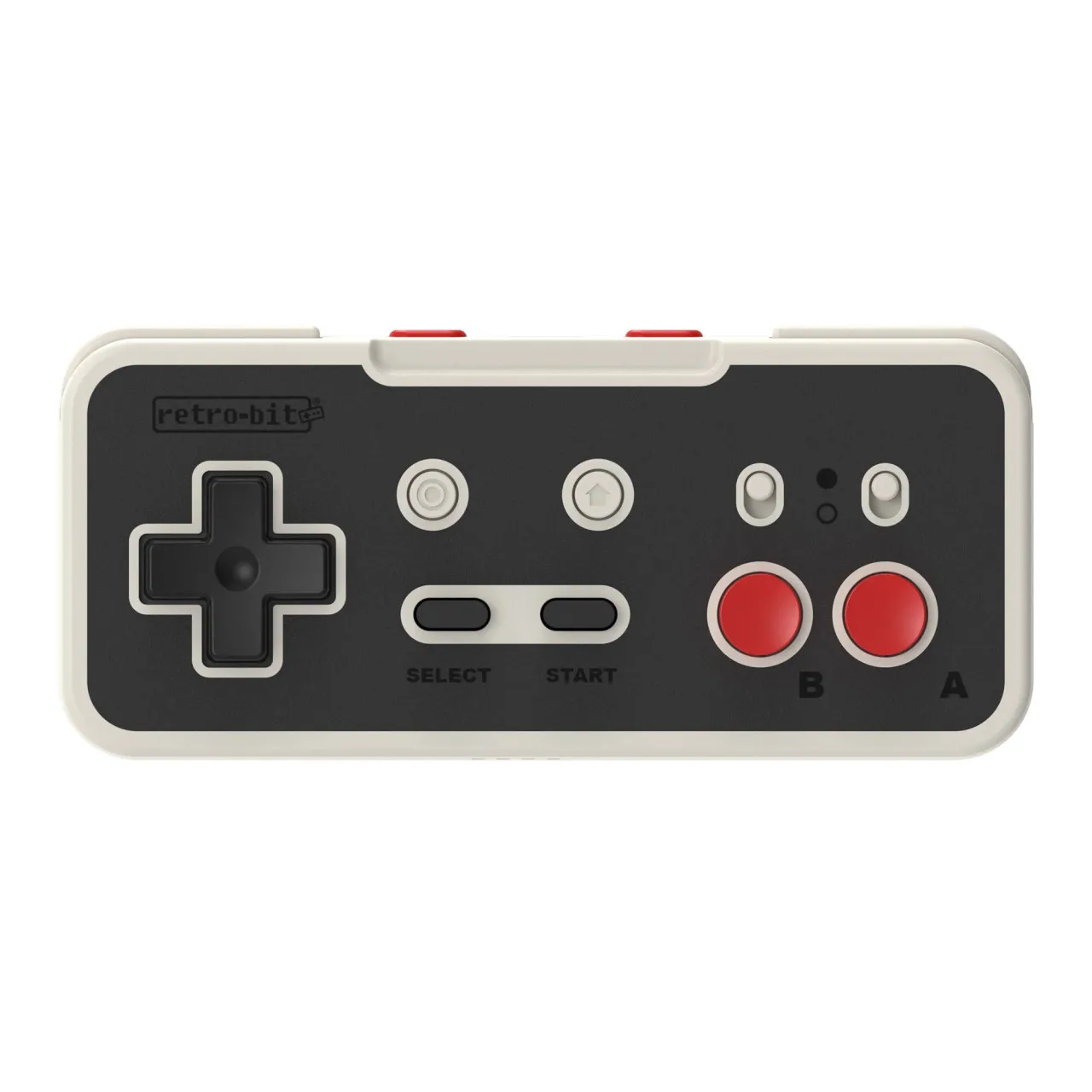 Retro-bit Origin8 2.4G Wireless Controller for NES / Switch / PC / Mac - Classic Grey