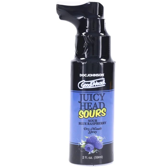 GoodHead - Juicy Head - Dry Mouth Spray - Sour Blue Raspberry - 2 fl. oz.