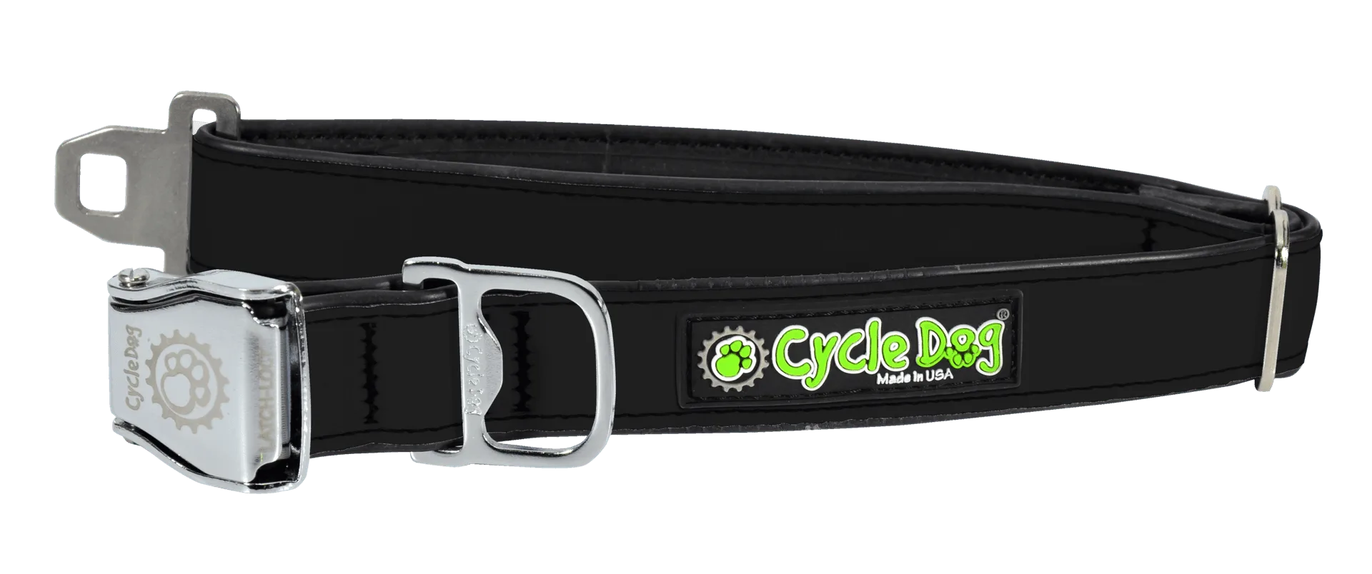 Black MAX Reflective Dog Collar