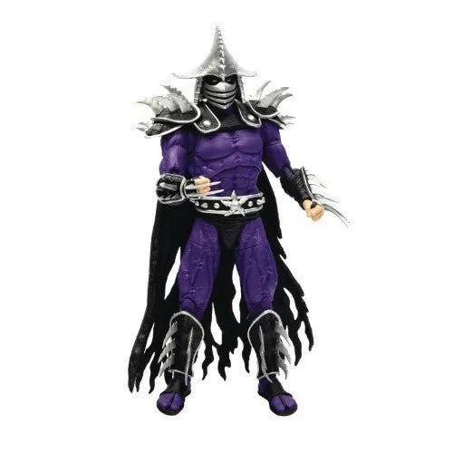 Teenage Mutant Ninja Turtles BST AXN Super Shredder Action figure da 8 pollici e set fumetto