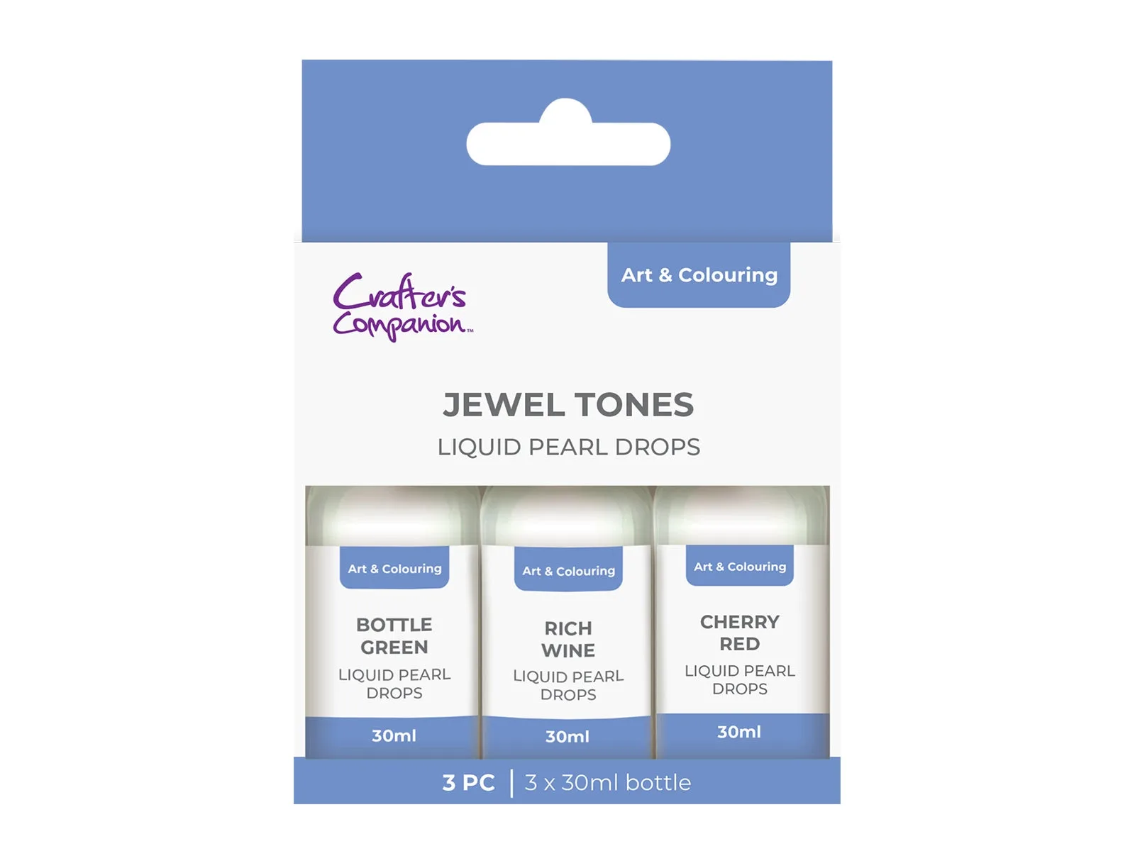 Crafter's Companion Pearl Drops Jewel Tones 3er-Pack