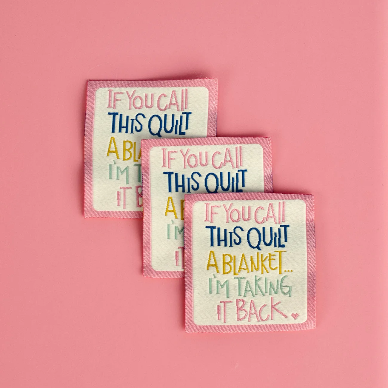 If You Call This Quilt - Labels