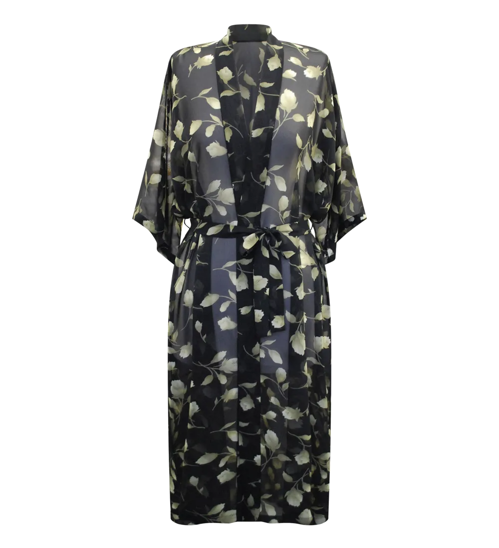Sheer Leaf Robe