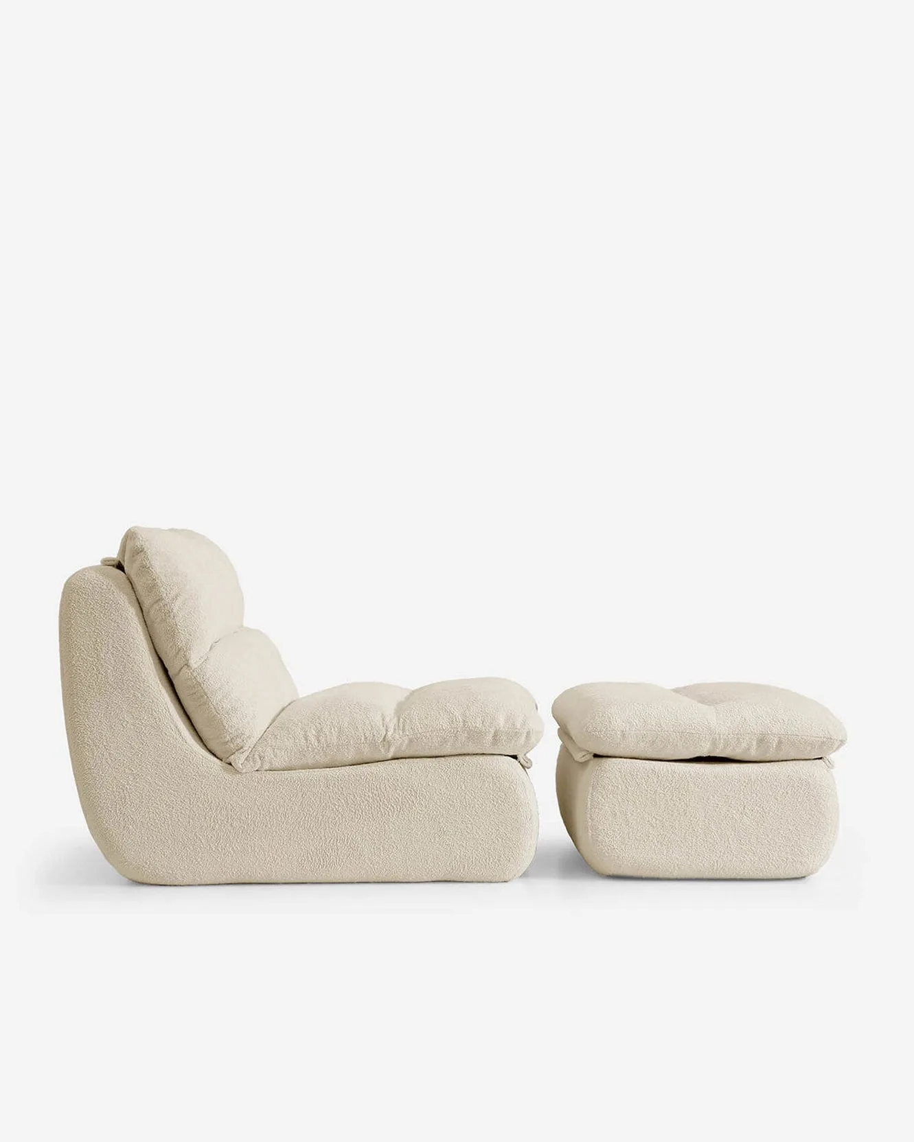 Lennox Indoor Chair + Ottoman Set