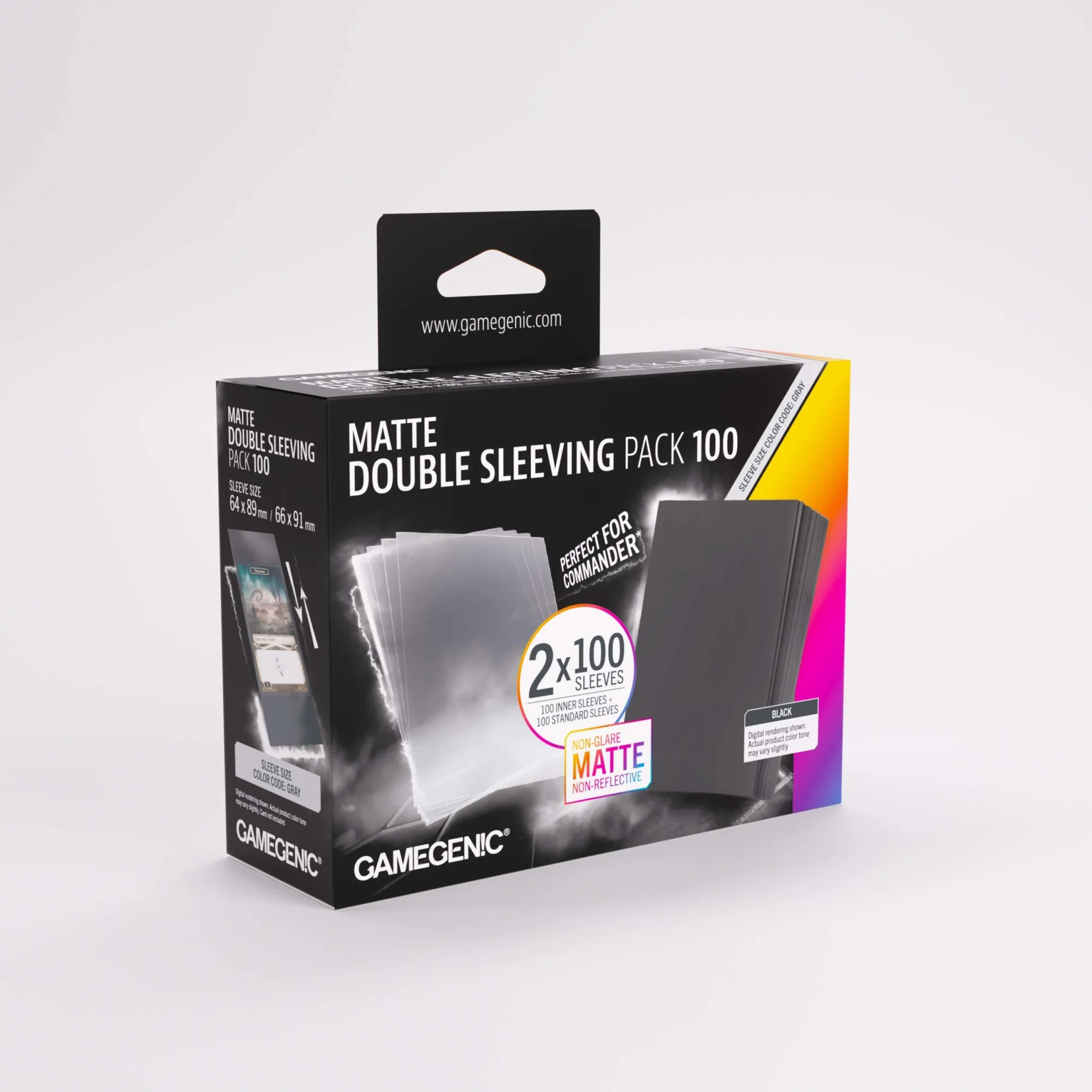 MATTE DOUBLE SLEEVING PACK 100