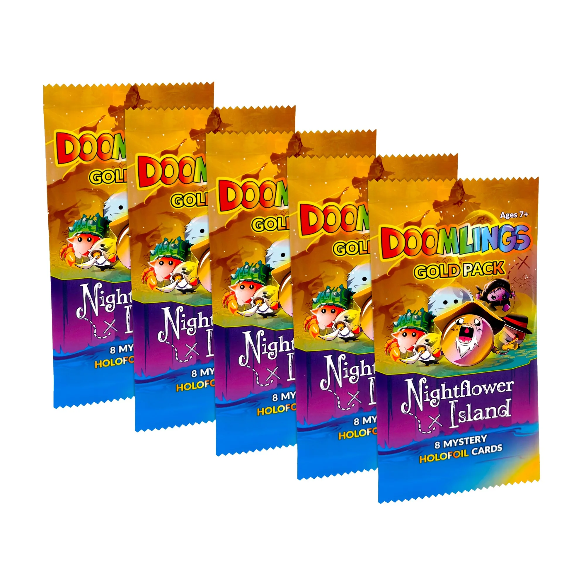Nightflower Island Gold Pack (5-Pack)