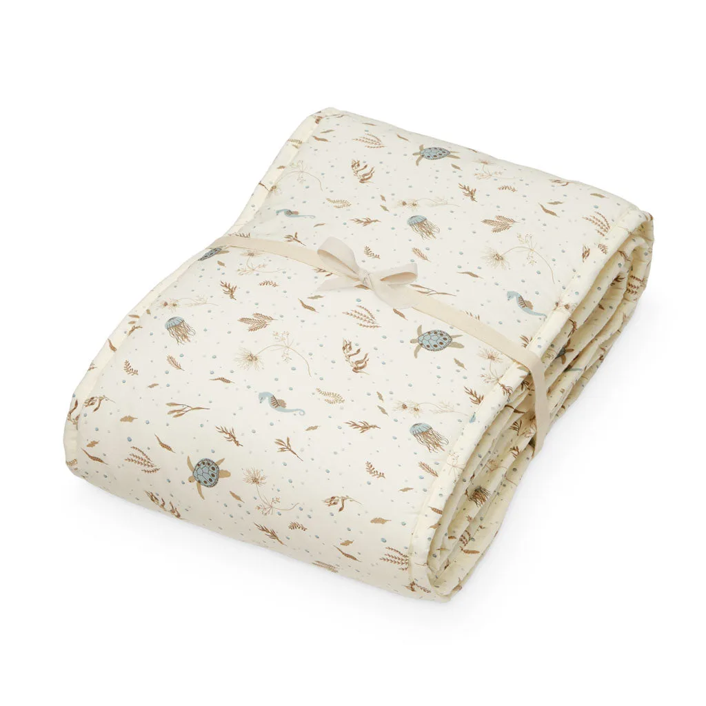 Cot Bumper Sea Garden: Safety & Cleaning Tips