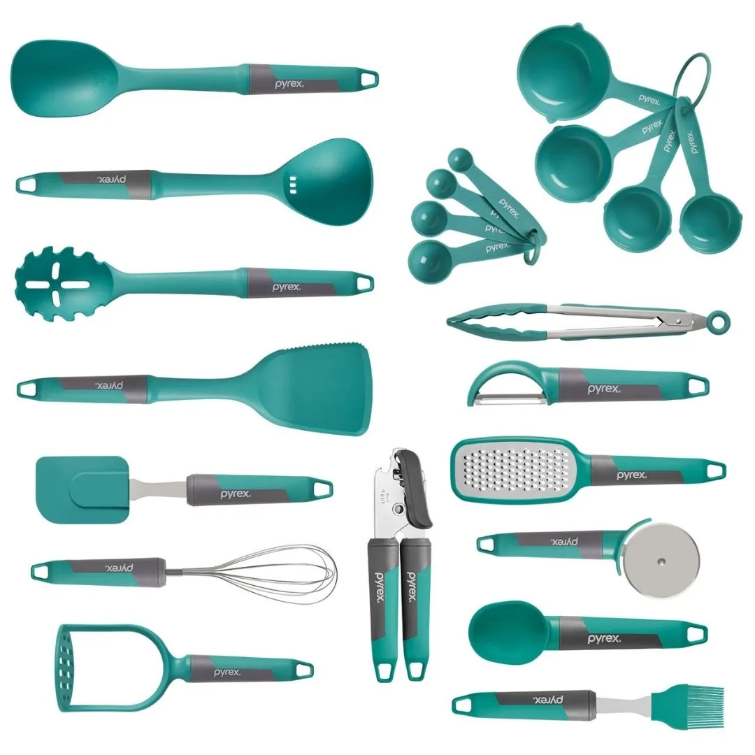 Conjunto de cozinha Pyrex 22 peças vs 18 peças