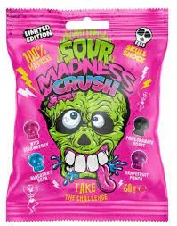 Sour Madness Pink Crush 28x60g Review: The Ultimate Sour Candy Bulk Pack for Wholesale Buyers