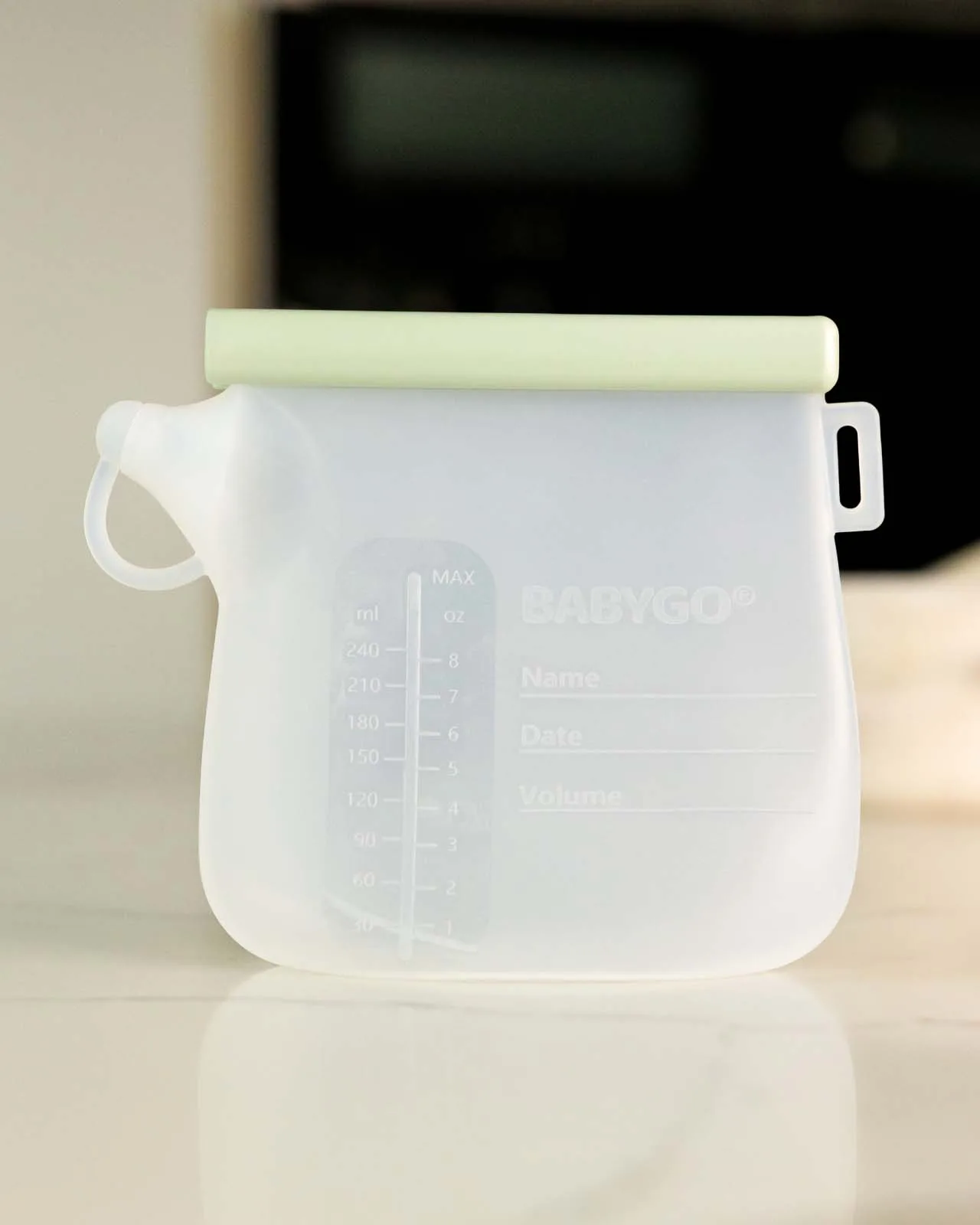 Conservation du lait maternel en toute sécurité avec des sachets en silicone