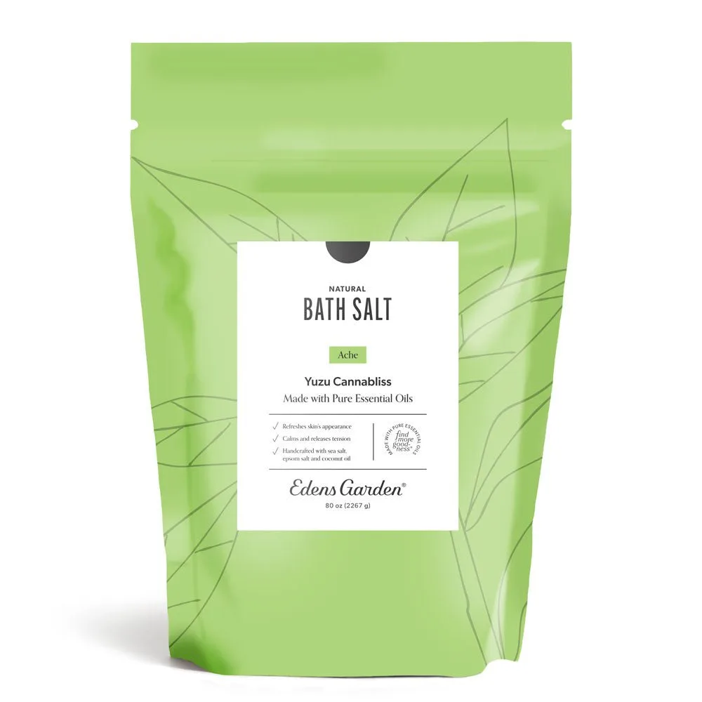 How to Use Yuzu Cannabliss Bath Salt for Aches