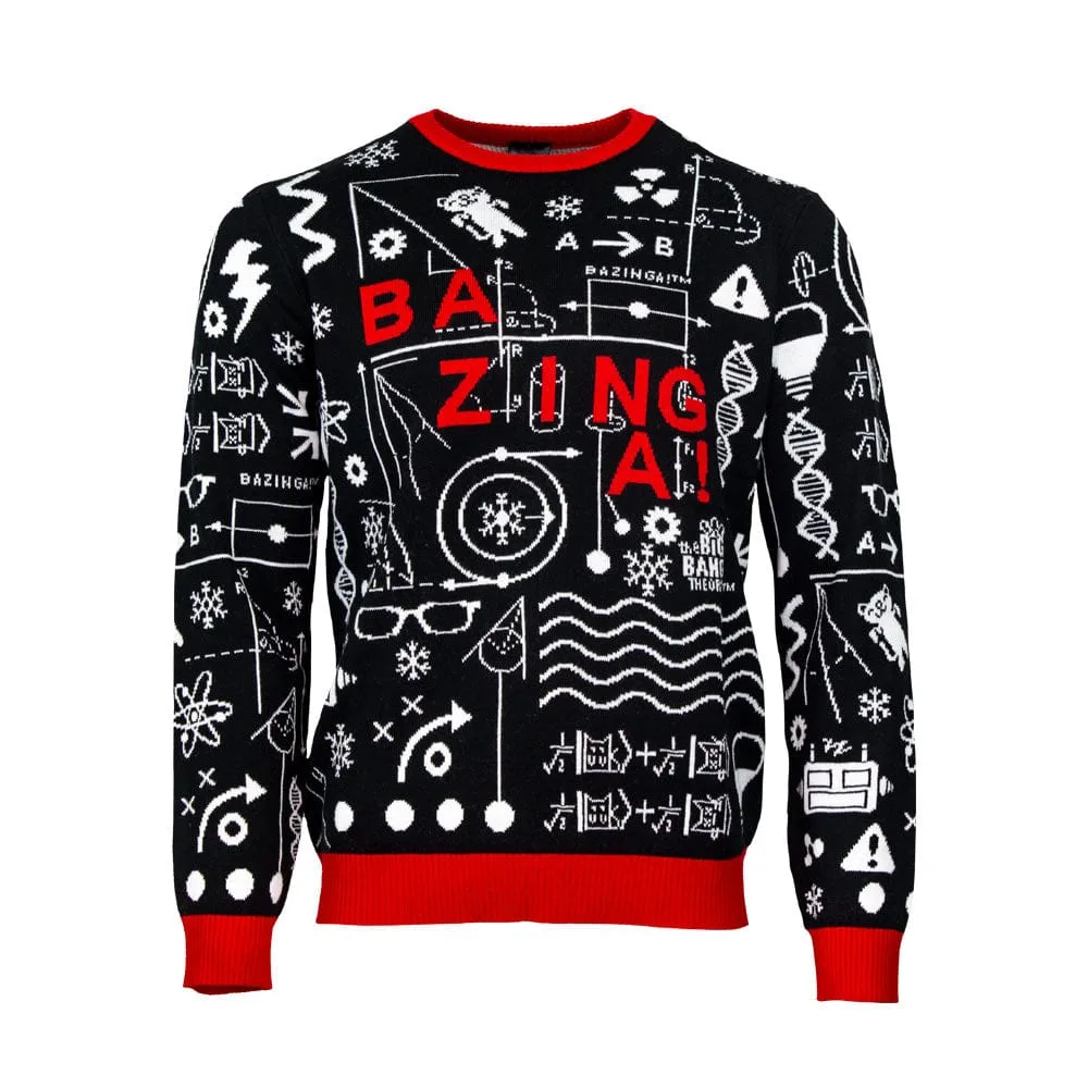 The Big Bang Theory 'Bazinga' julegenser / stygg genser