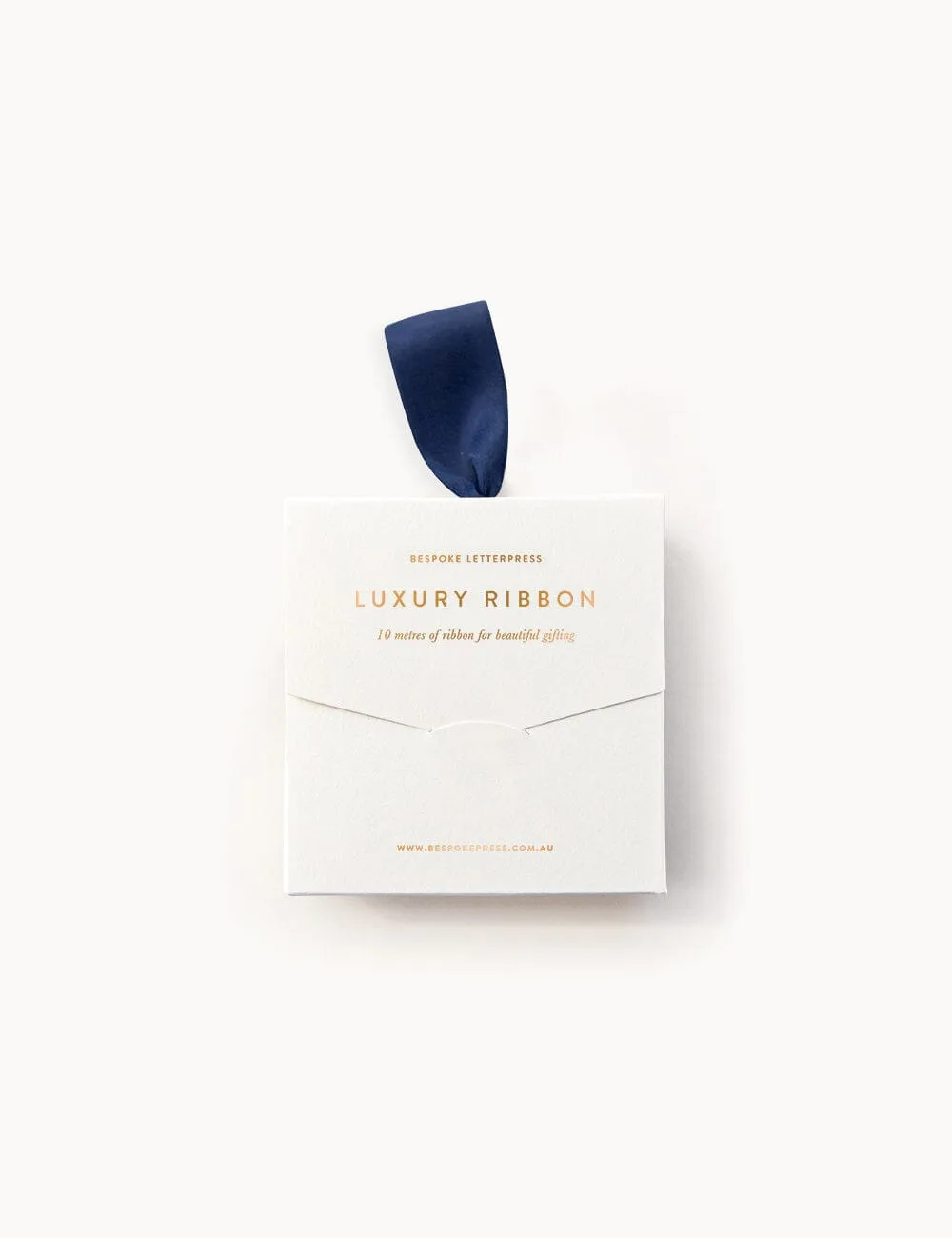 Navy Luxury Satin Ribbon - 10 metres