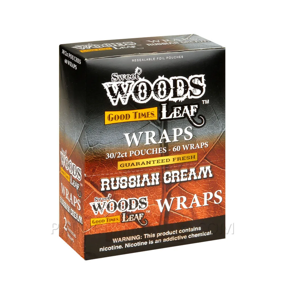 Good Times Sweet Woods Leaf Wraps Russian Cream: How to Roll
