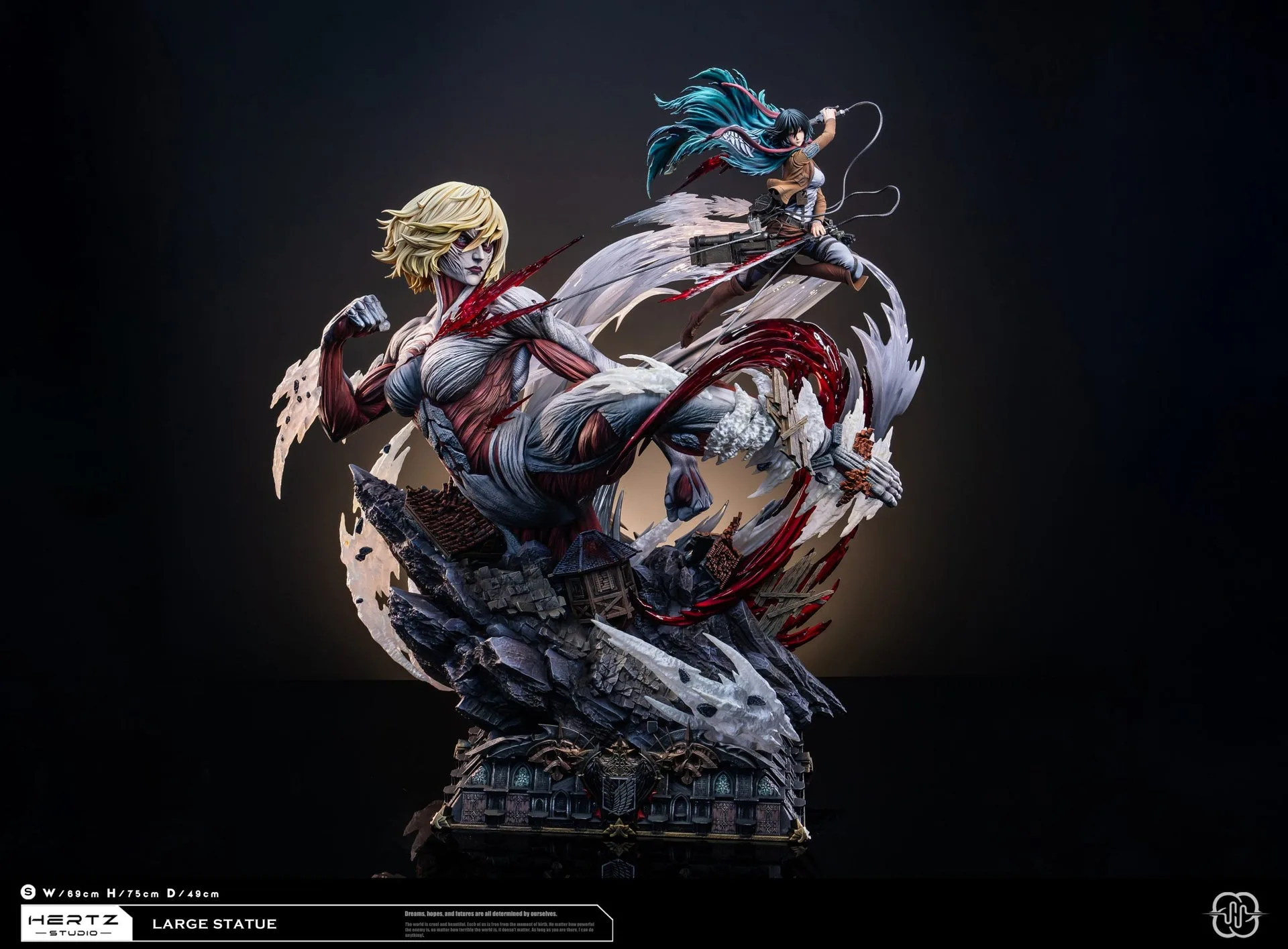 Last One Hertz Studio - Statue - Attack on Titan - Female Titan Annie Leonhart