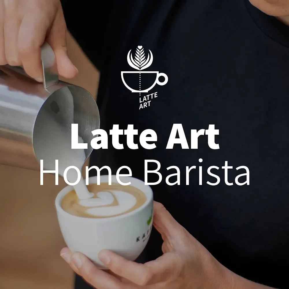 Home baristacursus latte art