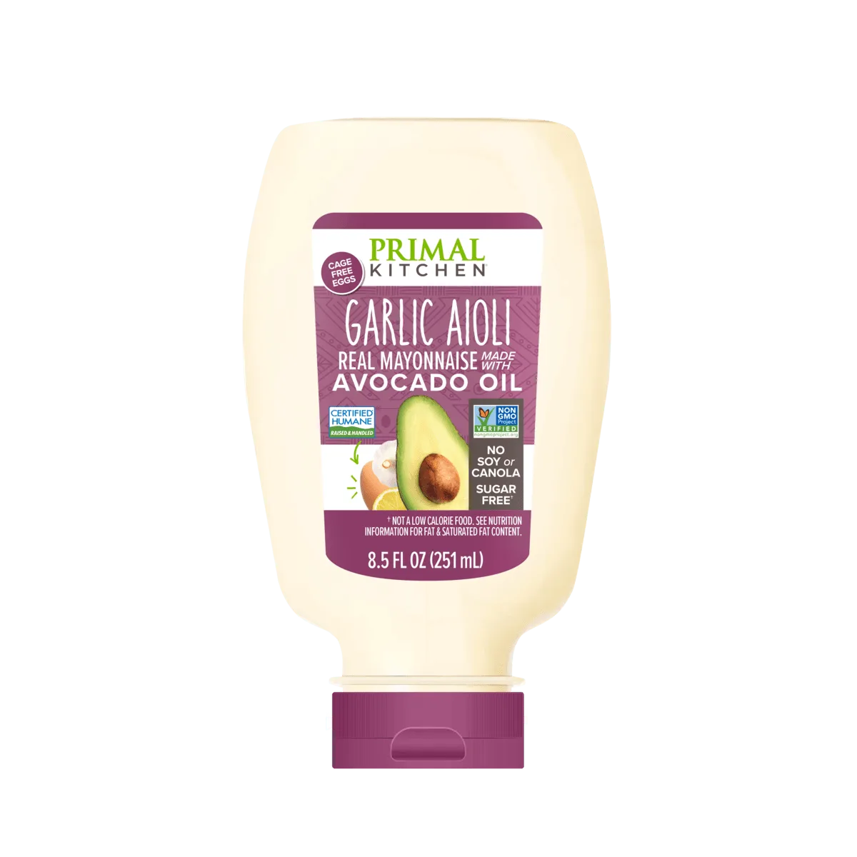 Knoflook Aioli Mayo in knijpfles