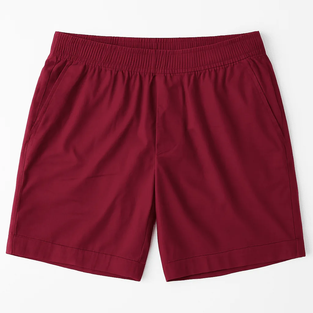 Grace Herren Boxershorts - Burgunderrot mit Burgunderrot