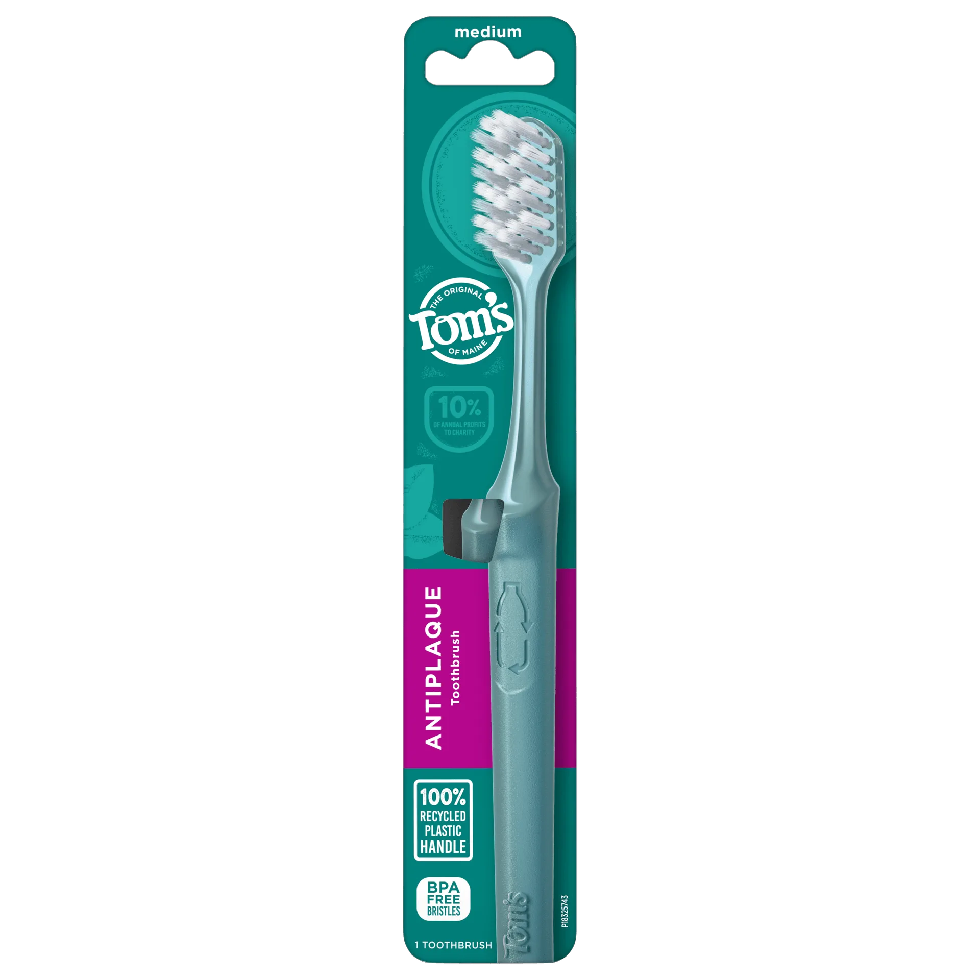 Antiplaque Adult Medium Toothbrush