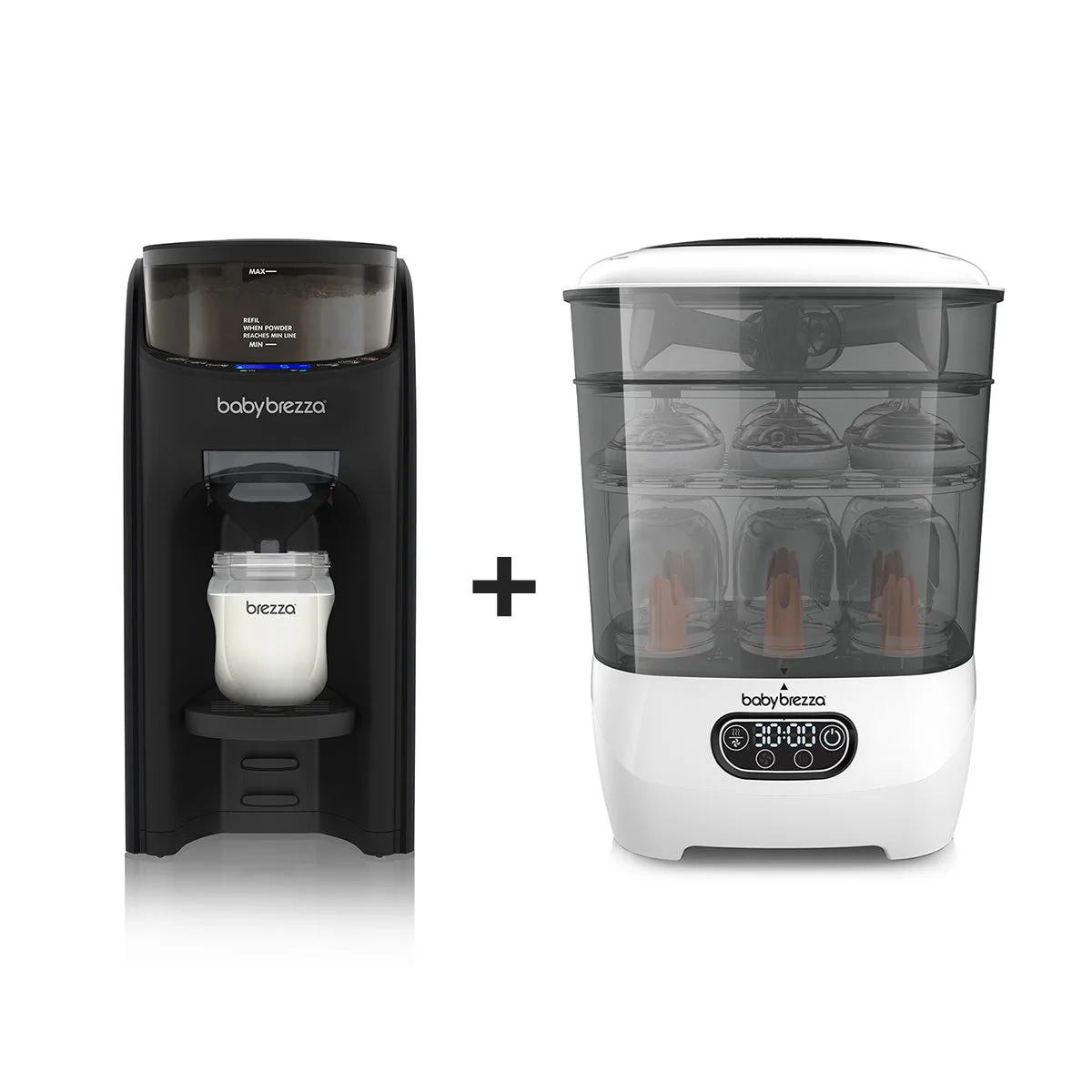 Baby Brezza 베스트셀러 번들: 포뮬러 프로 & 살균기