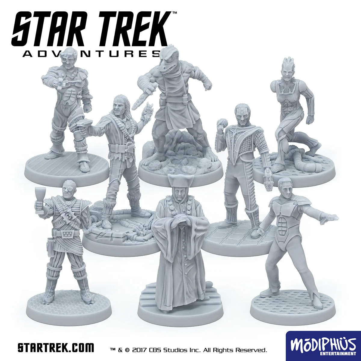 Star Trek Adventures - Stampa a casa - Set cattivi iconici