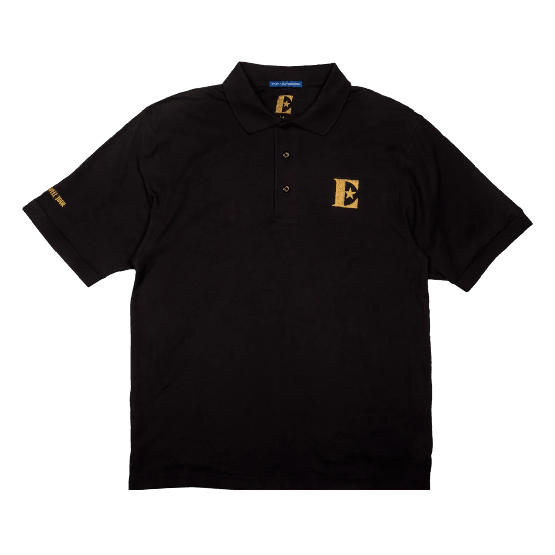 Polo ricamata oro
