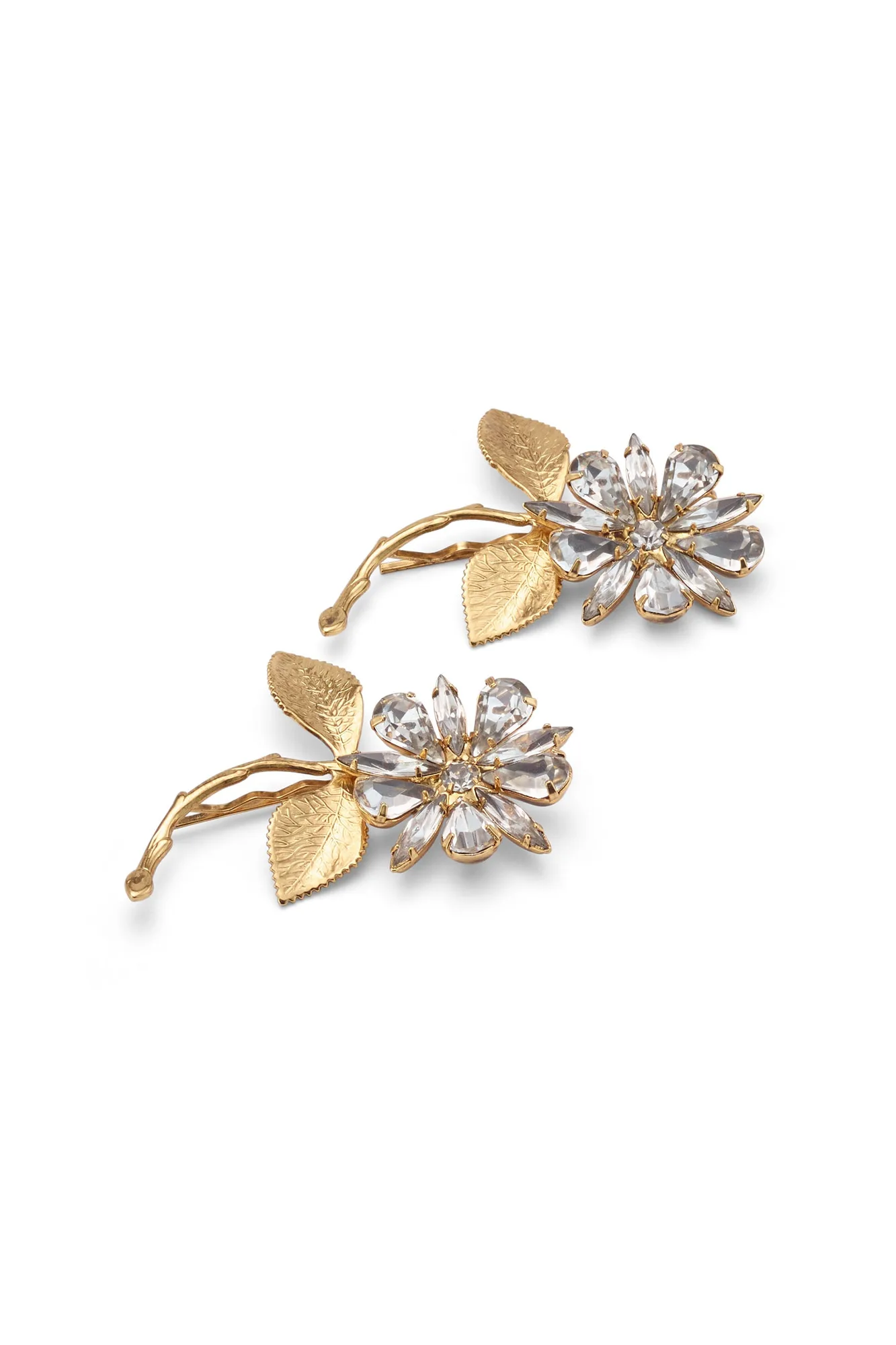 Comment coiffer un set de pinces à cheveux Crystal Floral