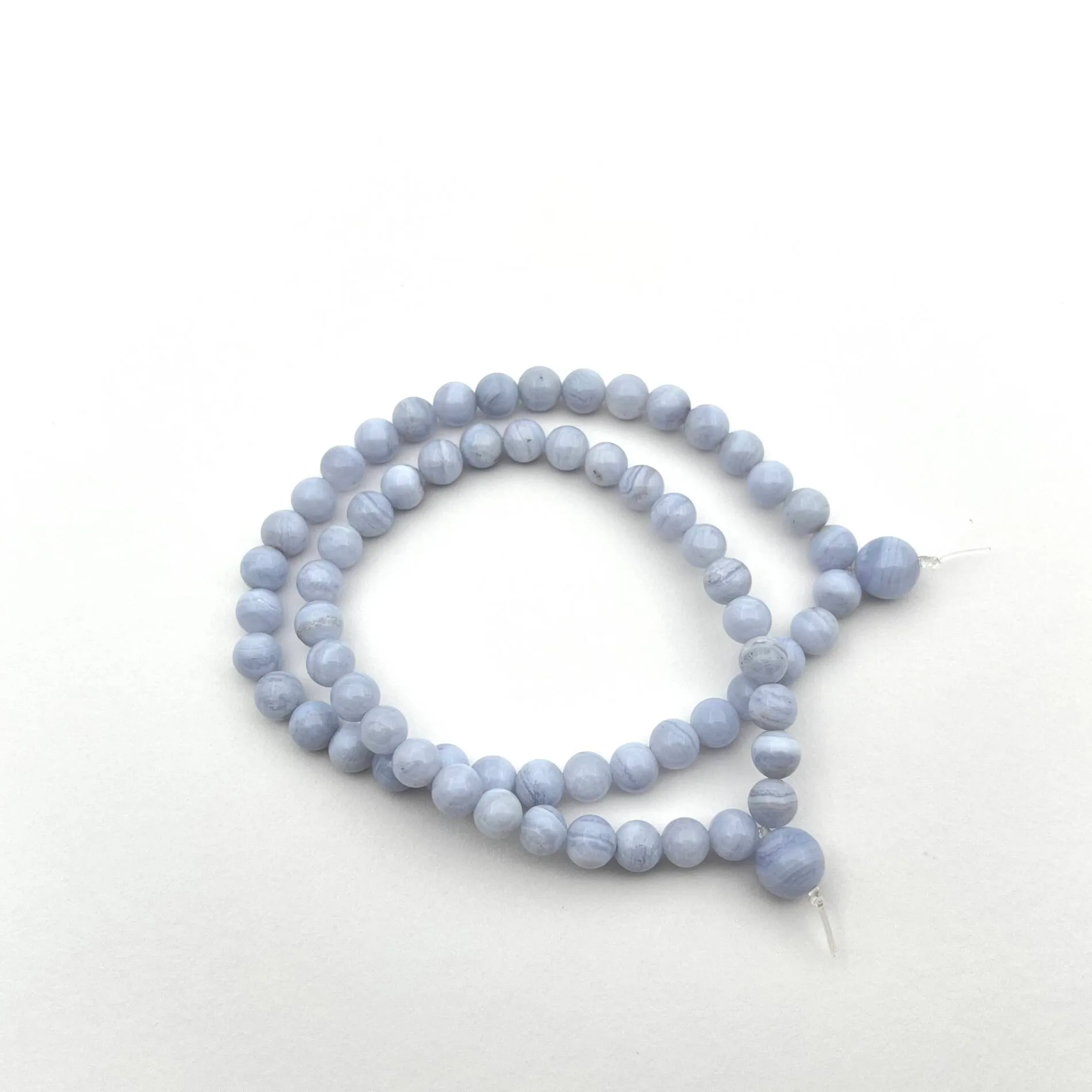 Blue Lace Agate Power Mini Bracelet
