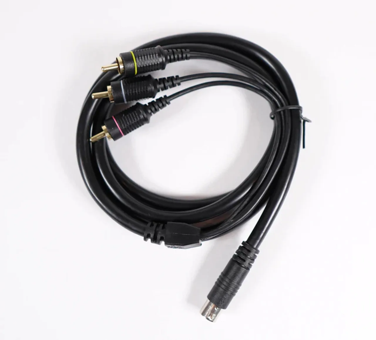 Retro Frog 75 Ohm Mini Coax Gold Plated AV Cable - Mega Drive 2, Genesis 2