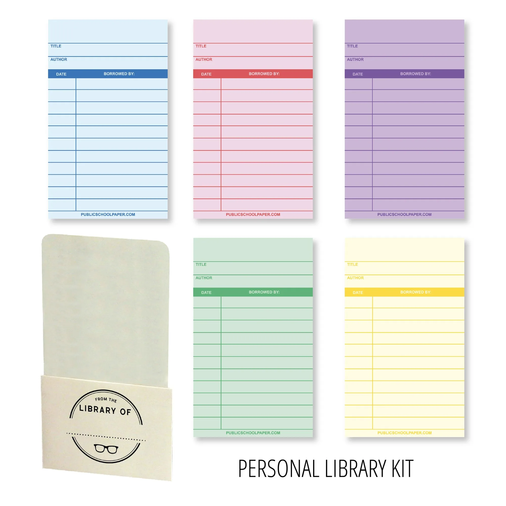 Set de biblioteca personal: qué incluye y cómo usarlo